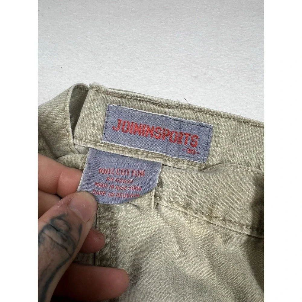 Vintage‎ 80s Joininsports Outdoors Canvas Hiking Gorp Pants Size 30